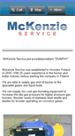 Mobile Screenshot of mckenzieservice.com